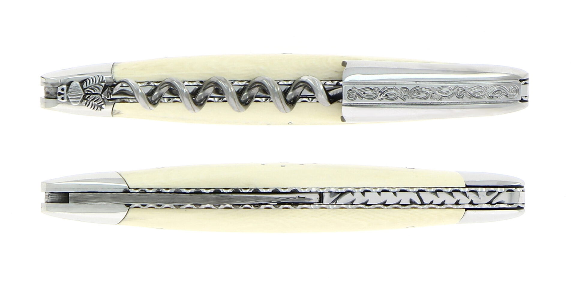 Duo-Set aus mammut elfenbein