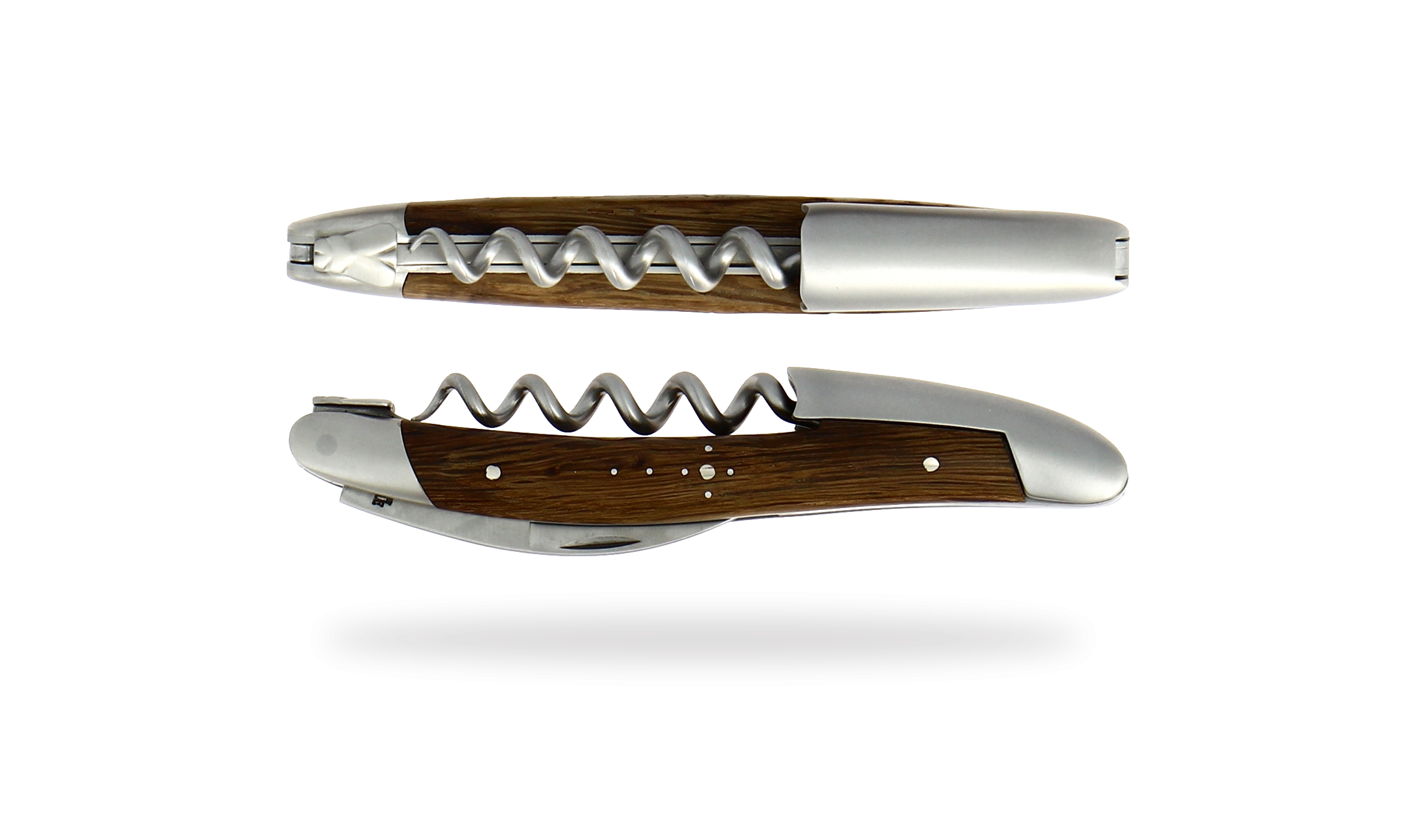 Sommelier Messer, Finish matt mit Griff aus Mooreiche, 5000 Jahre alt, Kern