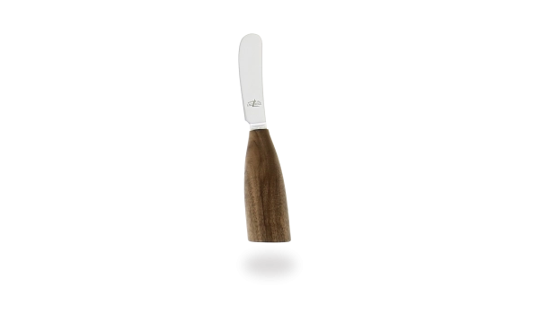 Walnut butter knife with satin finish