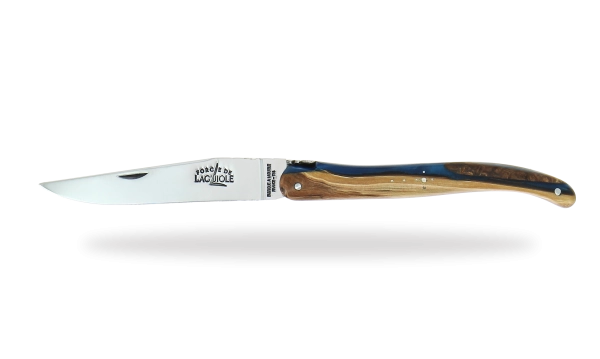 Couteau de Laguiole Alchimie Genévrier, bleu