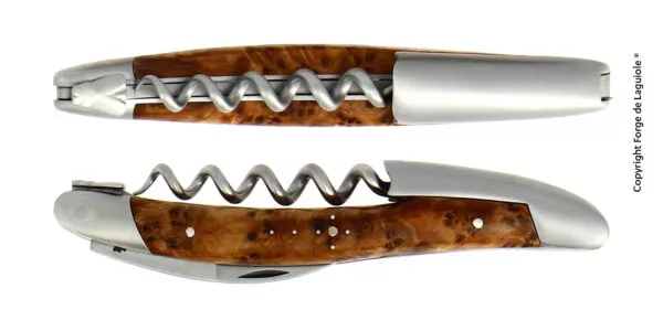 Sommelier Messer, Finish matt mit Griff aus Thuja