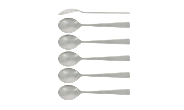 Cuillères à soupe Gamme Elégance satinée, coffret de 6