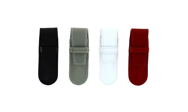 Etui en cuir Couteaux 9cm