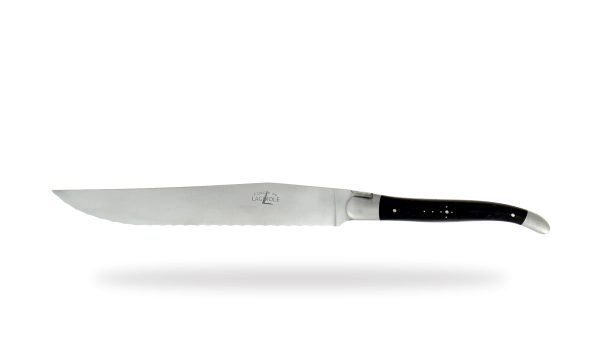 Couteau à pain satinée en ébène