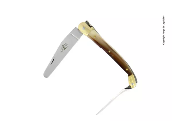 Golfermesser aus Helles Horn, Messingkronen