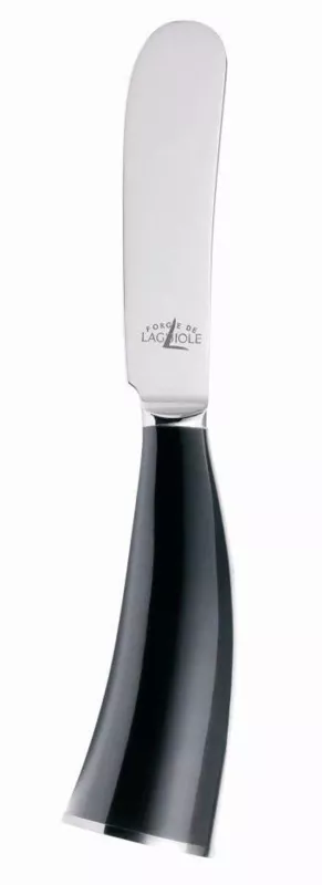 Buttermesser aus einer Hornspitze, Finish glanzend