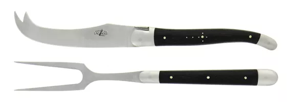 Tradition käseset aus ebenholz Finish matt