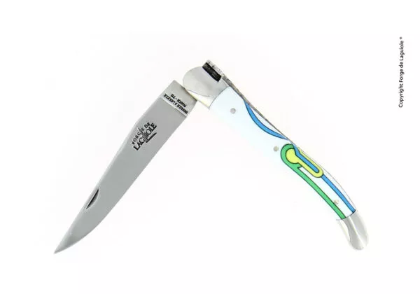 ÉDITION LIMITÉE - Couteau Seize - Sublimation Street Art "Sirius"