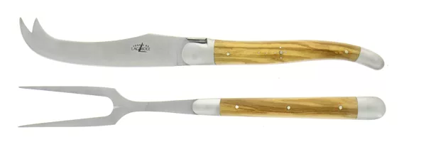 Tradition käseset aus olivenholz Finish matt