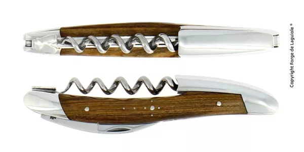 Couteau de sommelier en pistachier finition brillante